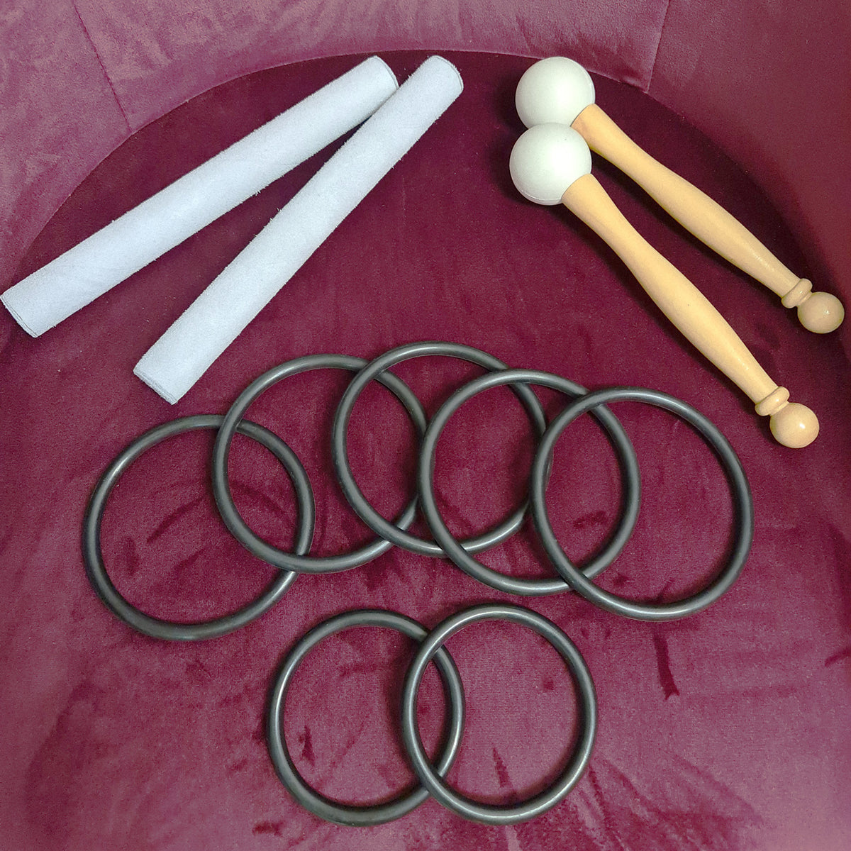 Kristall-Klangschalen-Set in verschiedenen Grössen